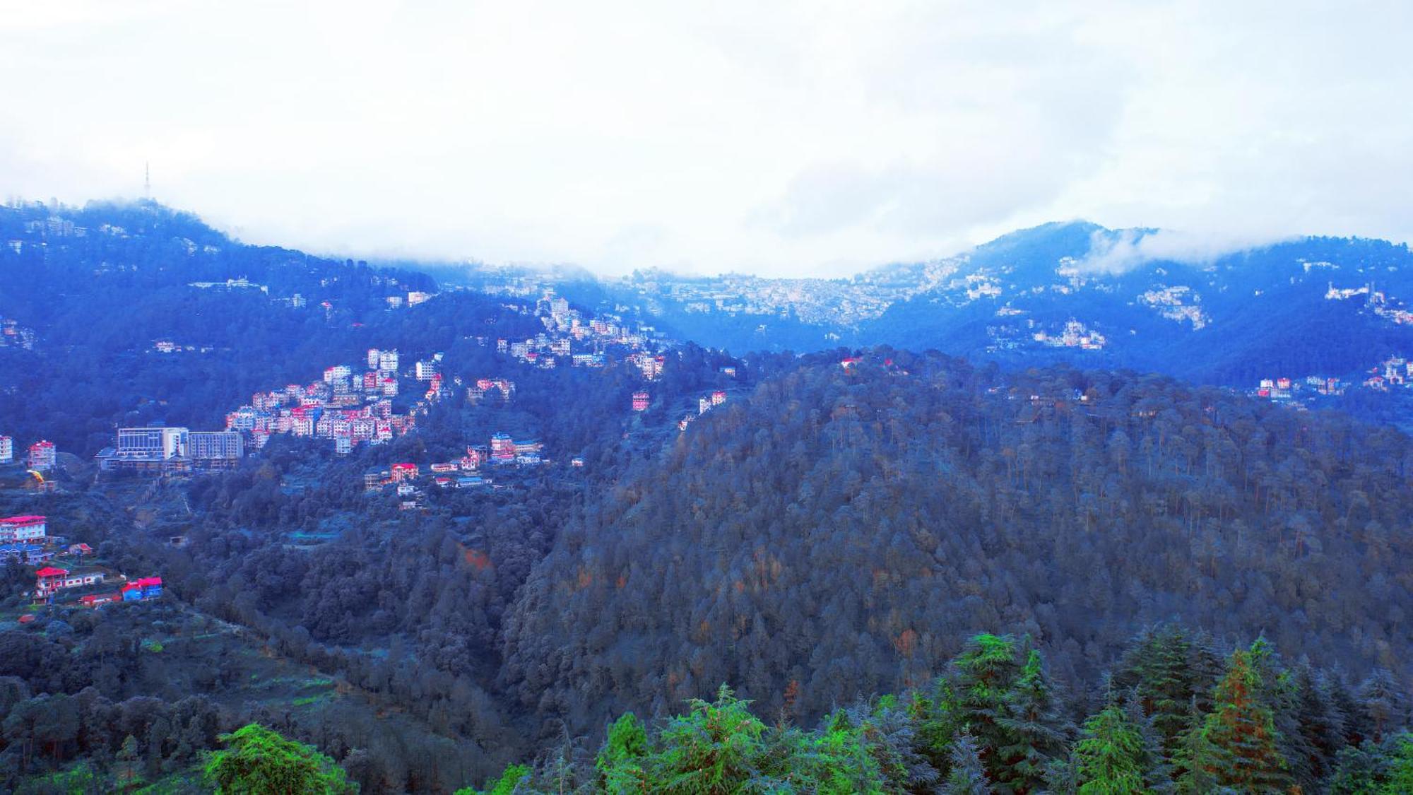 Shimla Hills Apartments 2Bhk Buitenkant foto